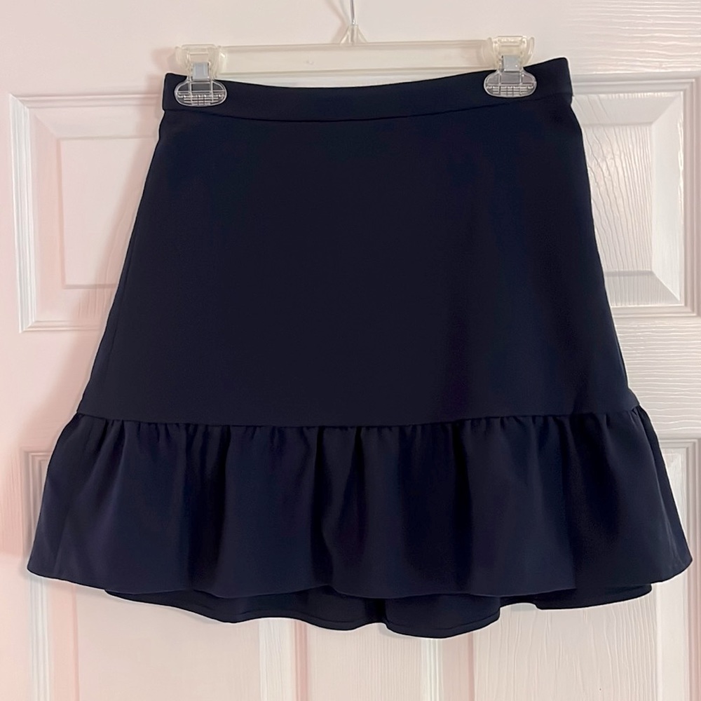 J Crew Navy Skirt